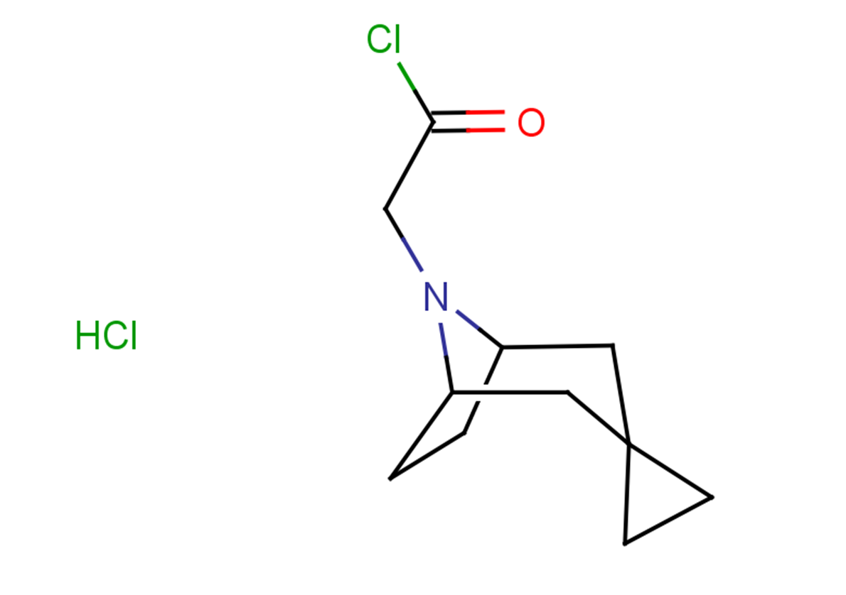 2-{8-azaspiro[bicyclo[3.2.1]octane-3,1'-cyclopropan]-8-yl}acetyl chloride hydrochloride