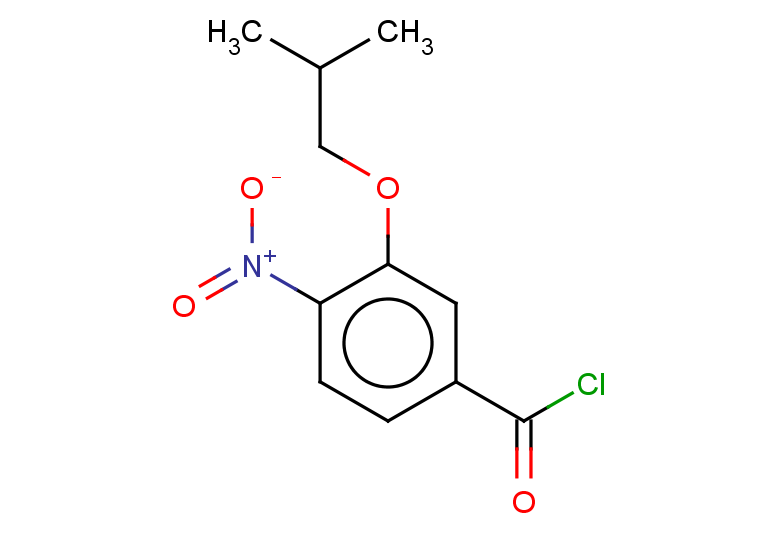 3-(2-methylpropoxy)-4-nitrobenzoyl chloride