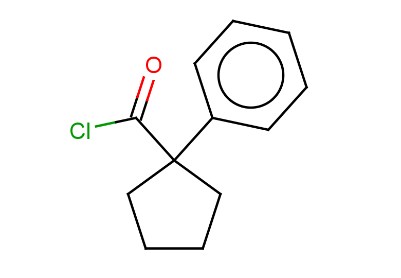 1-phenylcyclopentane-1-carbonyl chloride