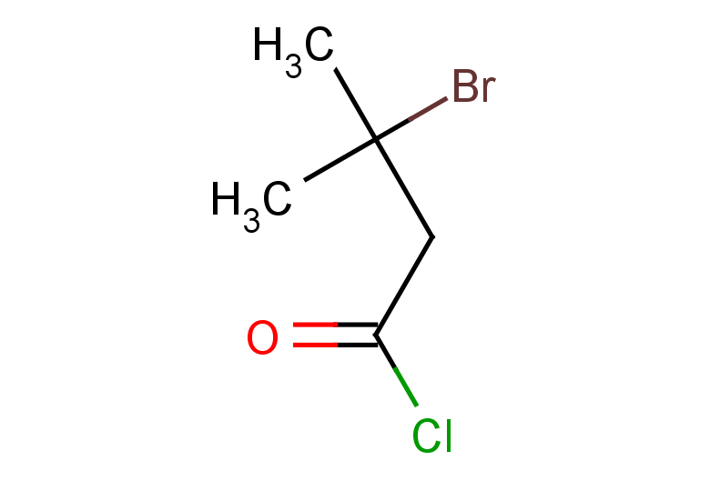 3-bromo-3-methylbutanoyl chloride
