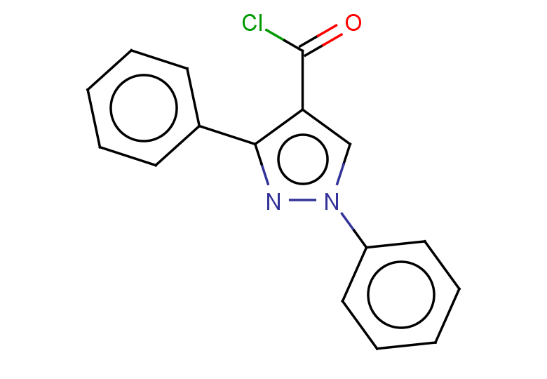 1,3-diphenyl-1H-pyrazole-4-carbonyl chloride