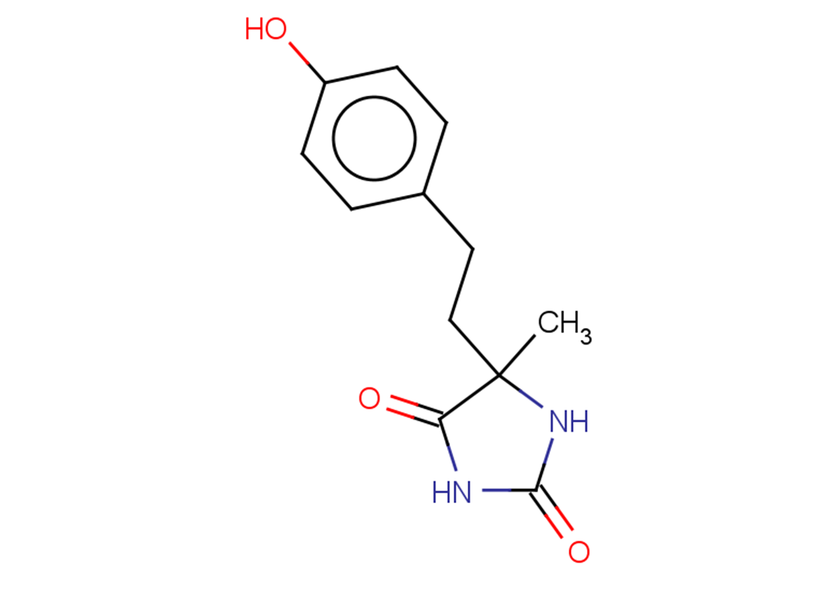5-[2-(4-hydroxyphenyl)ethyl]-5-methylimidazolidine-2,4-dione