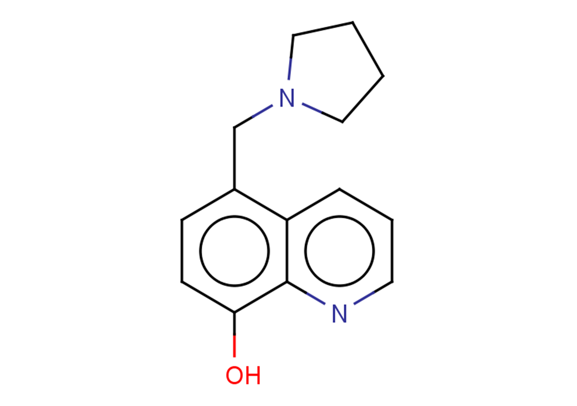 5-[(pyrrolidin-1-yl)methyl]quinolin-8-ol