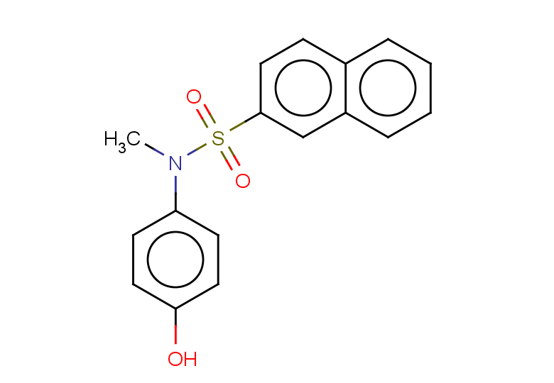 N-(4-hydroxyphenyl)-N-methylnaphthalene-2-sulfonamide