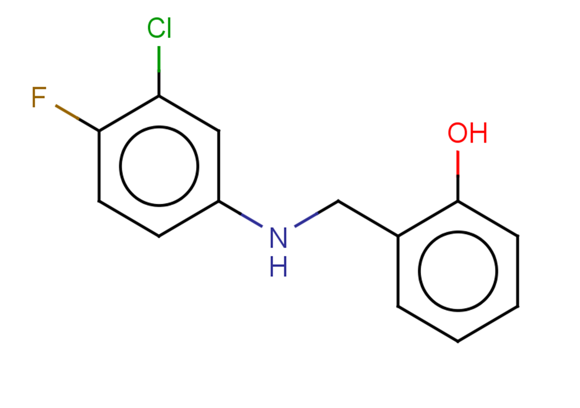 2-{[(3-chloro-4-fluorophenyl)amino]methyl}phenol