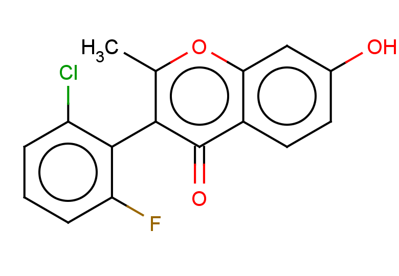 3-(2-chloro-6-fluorophenyl)-7-hydroxy-2-methyl-4H-chromen-4-one