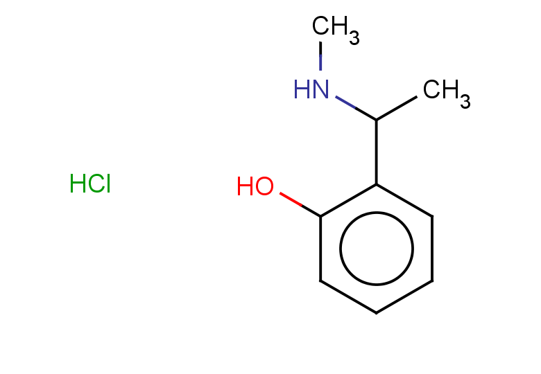 2-[1-(methylamino)ethyl]phenol hydrochloride