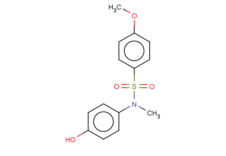 N-(4-hydroxyphenyl)-4-methoxy-N-methylbenzene-1-sulfonamide