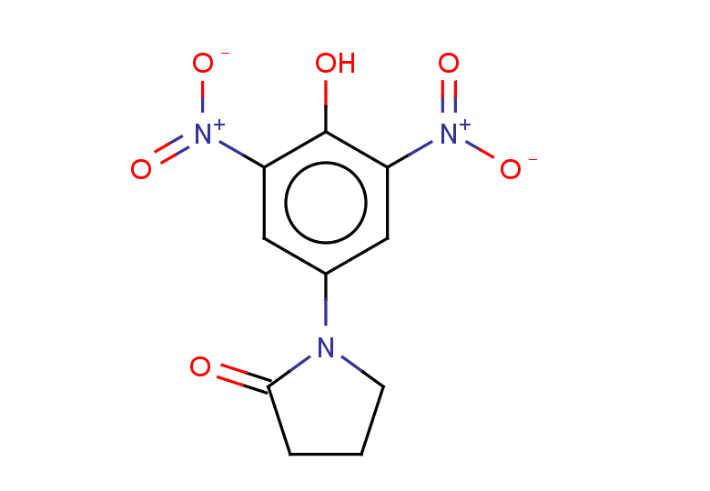 1-(4-hydroxy-3,5-dinitrophenyl)pyrrolidin-2-one