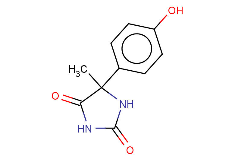 5-(4-hydroxyphenyl)-5-methylimidazolidine-2,4-dione