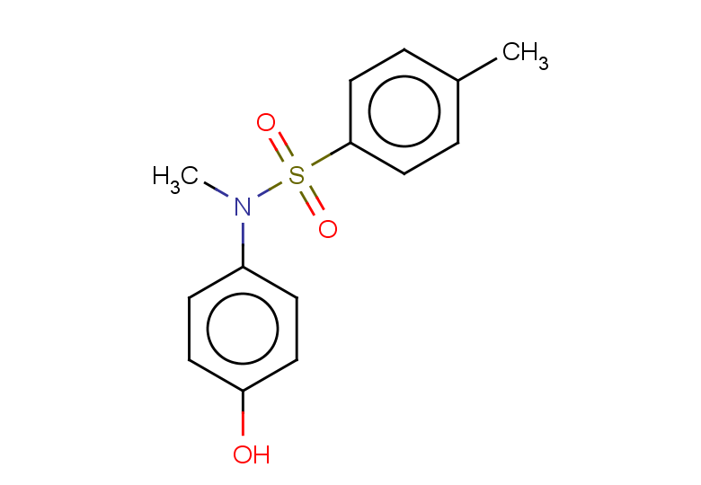 N-(4-hydroxyphenyl)-N,4-dimethylbenzene-1-sulfonamide