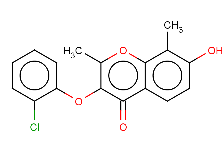 3-(2-chlorophenoxy)-7-hydroxy-2,8-dimethyl-4H-chromen-4-one