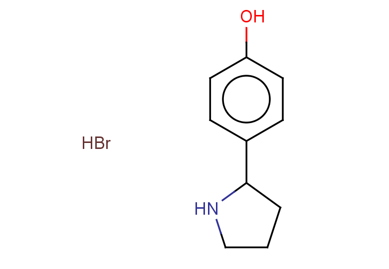 4-(pyrrolidin-2-yl)phenol hydrobromide