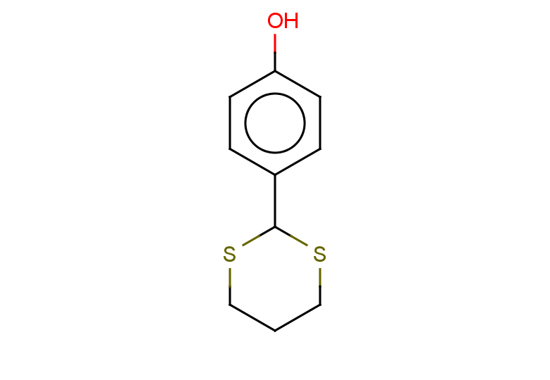 4-(1,3-dithian-2-yl)phenol