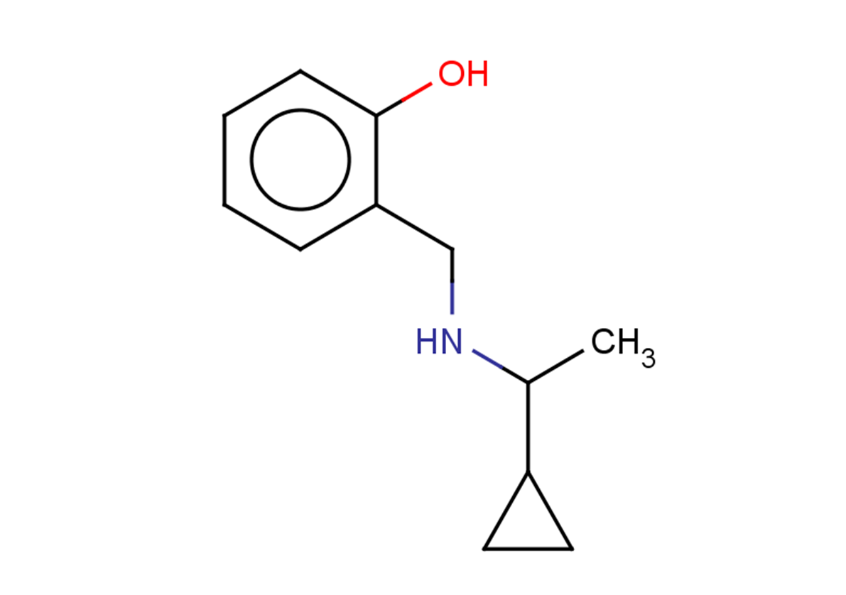 2-{[(1-cyclopropylethyl)amino]methyl}phenol