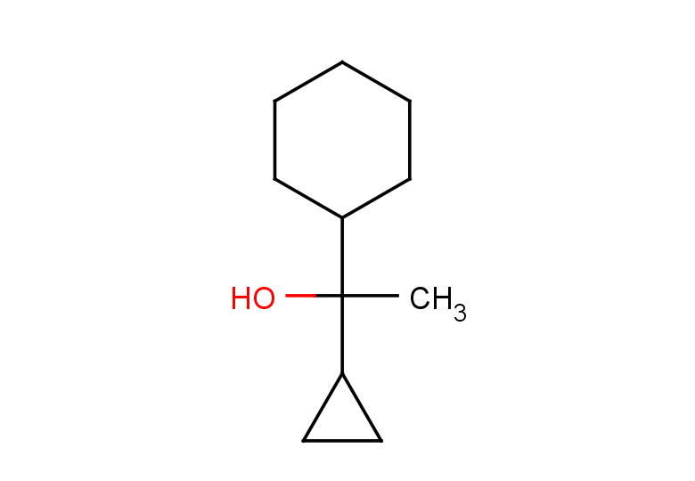 1-cyclohexyl-1-cyclopropylethan-1-ol