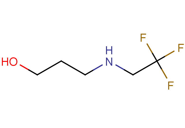 3-[(2,2,2-trifluoroethyl)amino]propan-1-ol