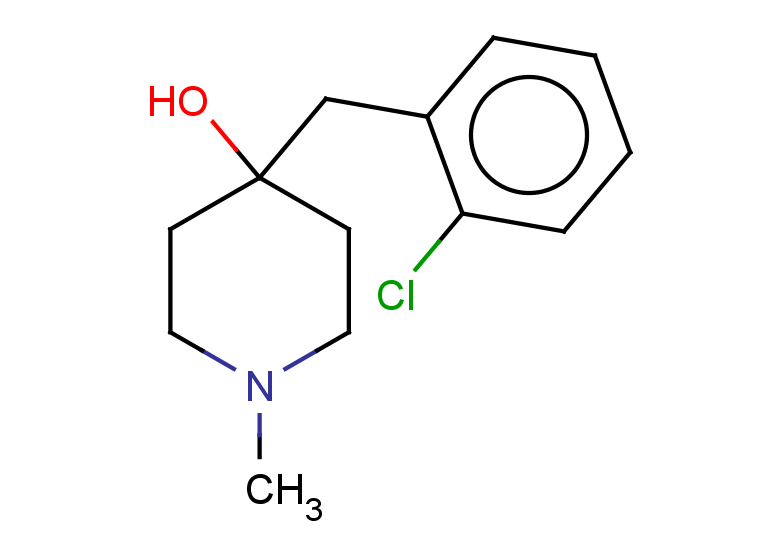 4-[(2-chlorophenyl)methyl]-1-methylpiperidin-4-ol
