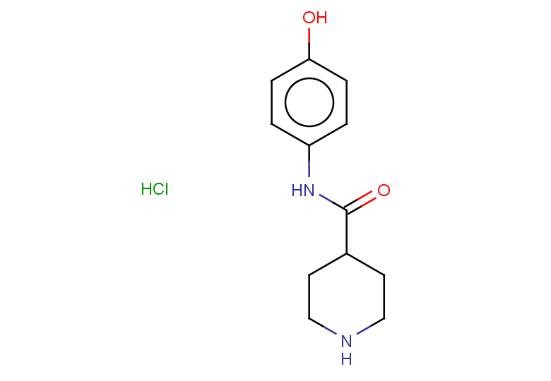 N-(4-hydroxyphenyl)piperidine-4-carboxamide hydrochloride