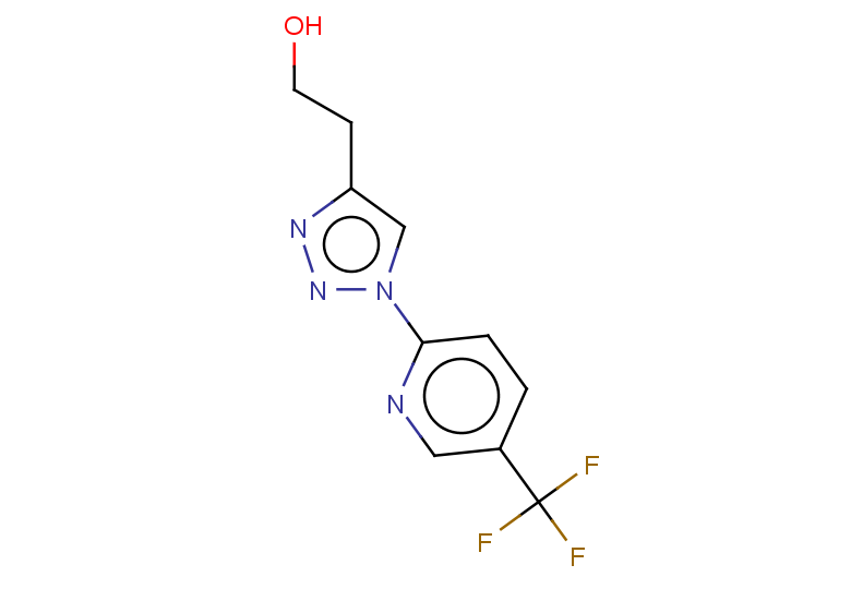 2-{1-[5-(trifluoromethyl)pyridin-2-yl]-1H-1,2,3-triazol-4-yl}ethan-1-ol
