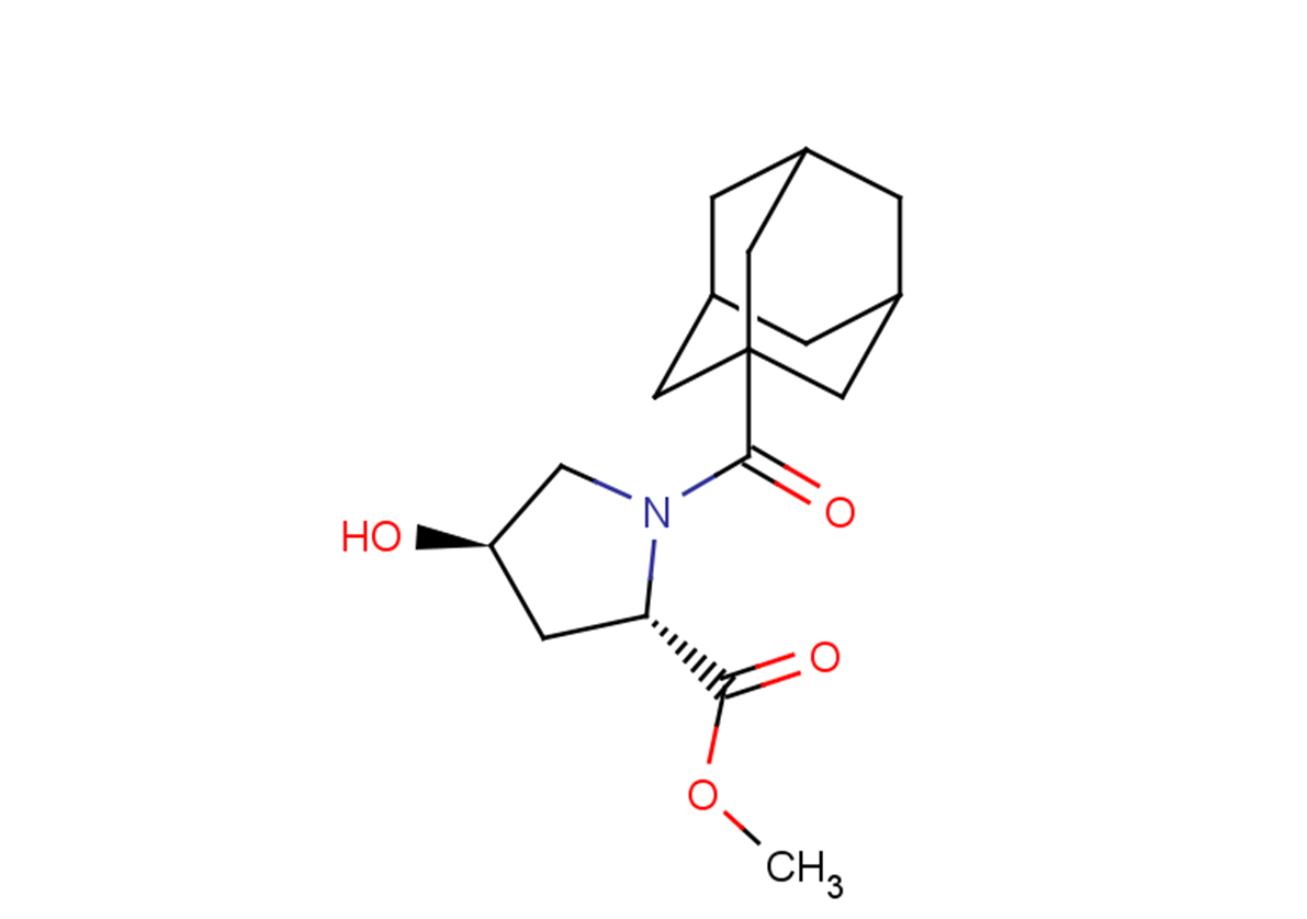 methyl (2S,4R)-1-(adamantane-1-carbonyl)-4-hydroxypyrrolidine-2-carboxylate