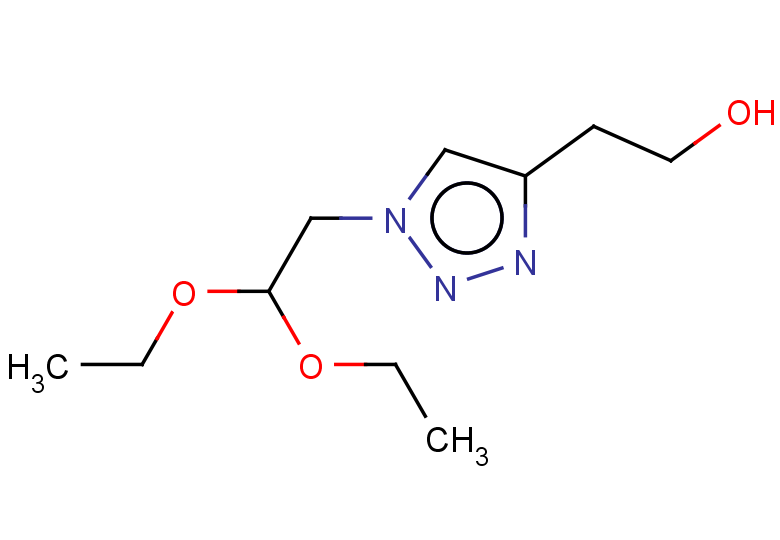 2-[1-(2,2-diethoxyethyl)-1H-1,2,3-triazol-4-yl]ethan-1-ol