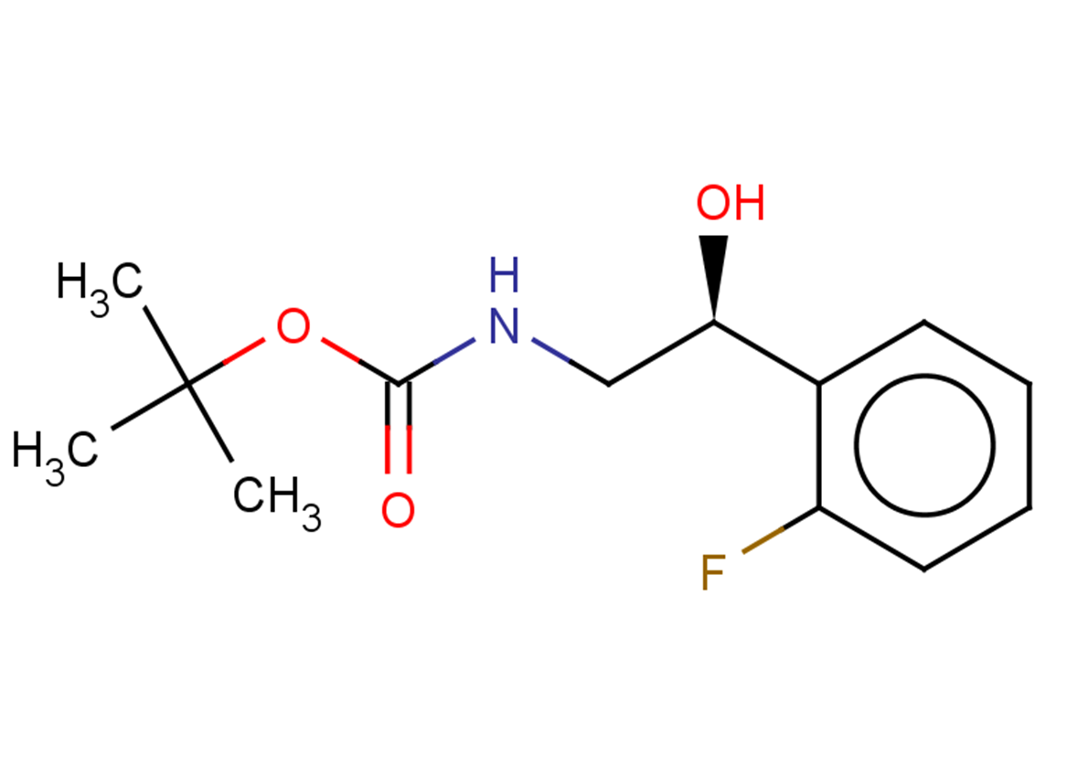 tert-butyl N-[(2S)-2-(2-fluorophenyl)-2-hydroxyethyl]carbamate