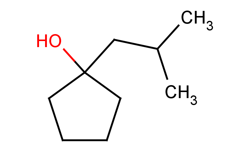 1-(2-methylpropyl)cyclopentan-1-ol