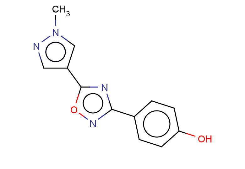 4-[5-(1-methyl-1H-pyrazol-4-yl)-1,2,4-oxadiazol-3-yl]phenol