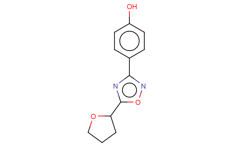 4-[5-(oxolan-2-yl)-1,2,4-oxadiazol-3-yl]phenol