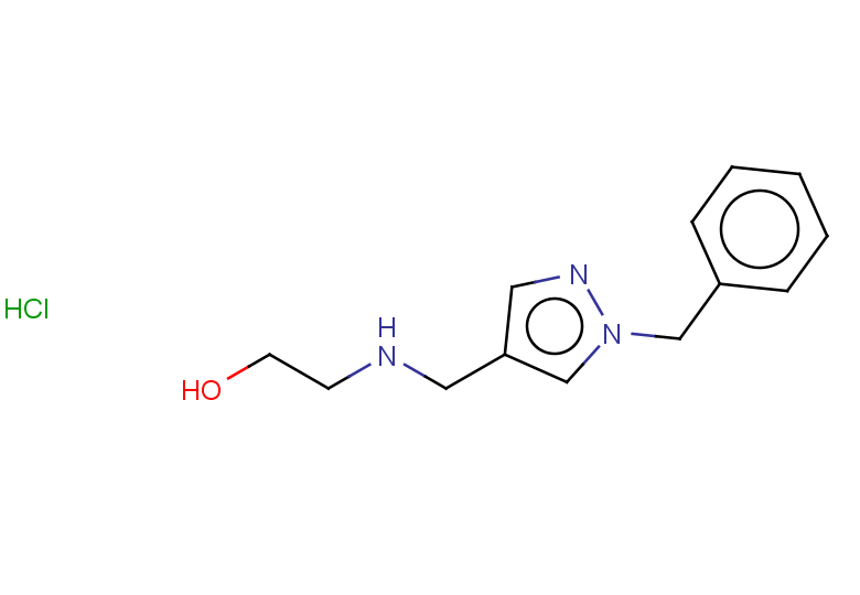 2-{[(1-benzyl-1H-pyrazol-4-yl)methyl]amino}ethan-1-ol hydrochloride