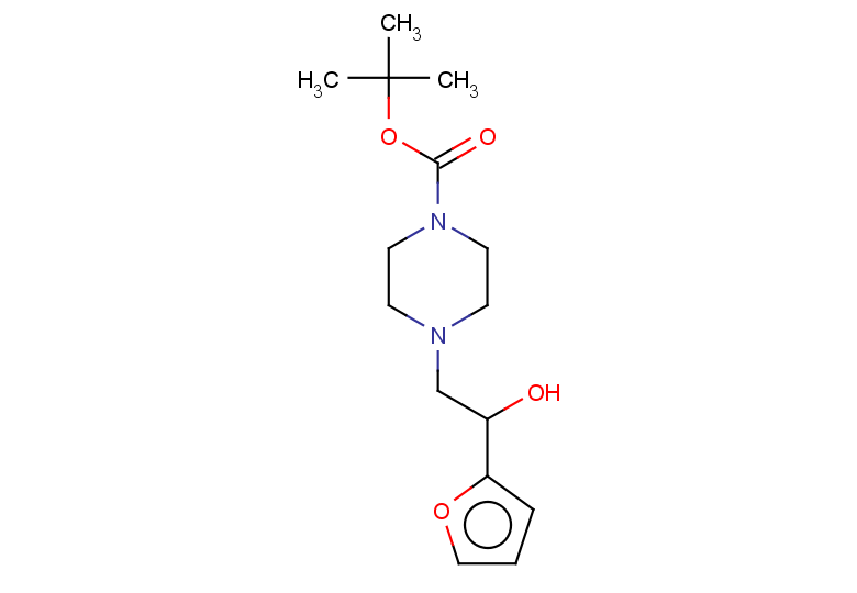 tert-butyl 4-[2-(furan-2-yl)-2-hydroxyethyl]piperazine-1-carboxylate