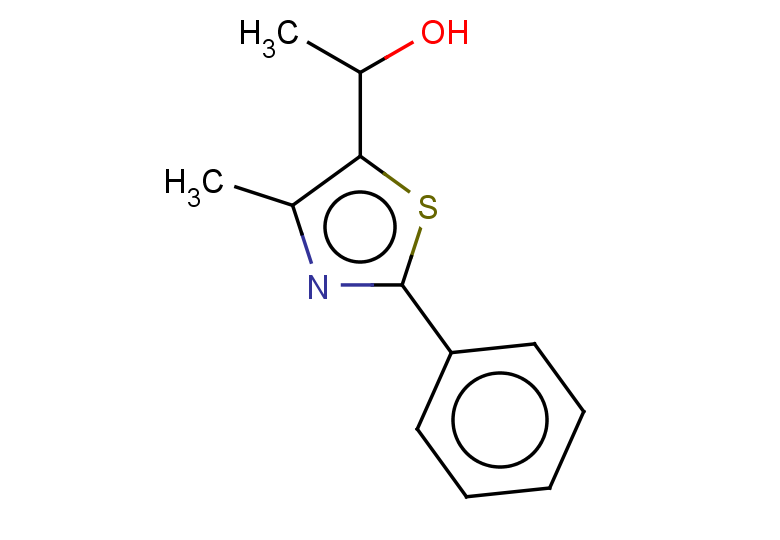 1-(4-methyl-2-phenyl-1,3-thiazol-5-yl)ethan-1-ol