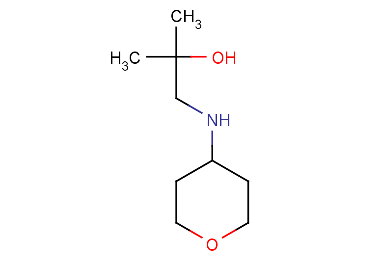 2-methyl-1-[(oxan-4-yl)amino]propan-2-ol