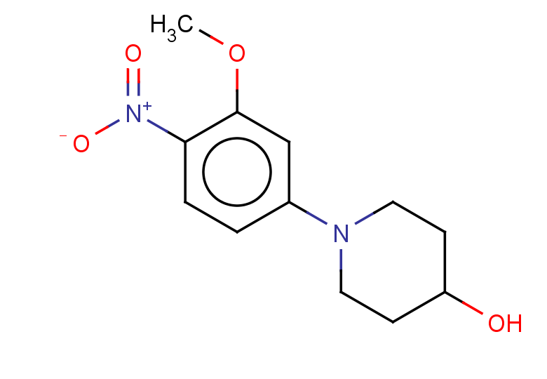 1-(3-methoxy-4-nitrophenyl)piperidin-4-ol