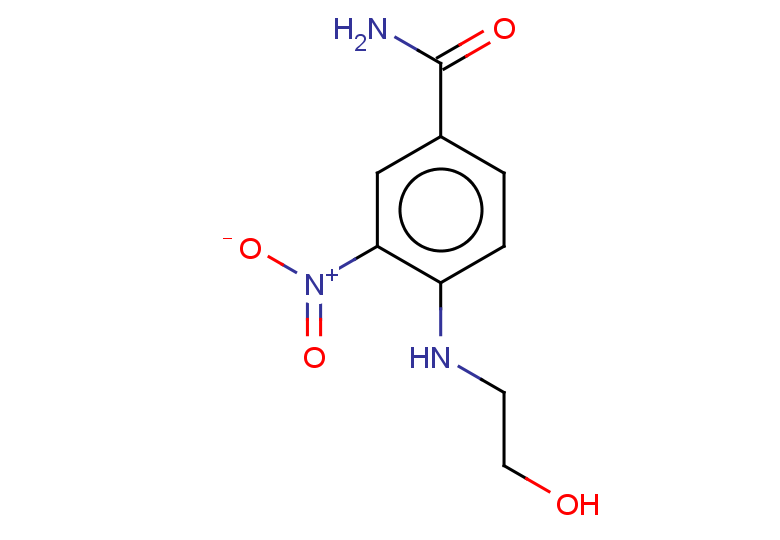4-[(2-hydroxyethyl)amino]-3-nitrobenzamide
