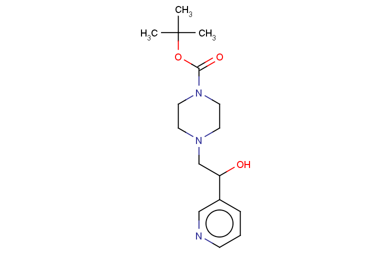 tert-butyl 4-[2-hydroxy-2-(pyridin-3-yl)ethyl]piperazine-1-carboxylate