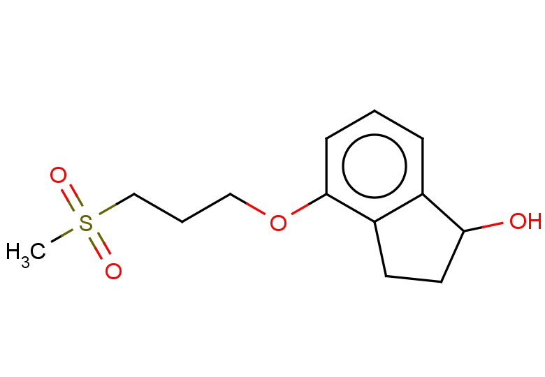 4-(3-methanesulfonylpropoxy)-2,3-dihydro-1H-inden-1-ol