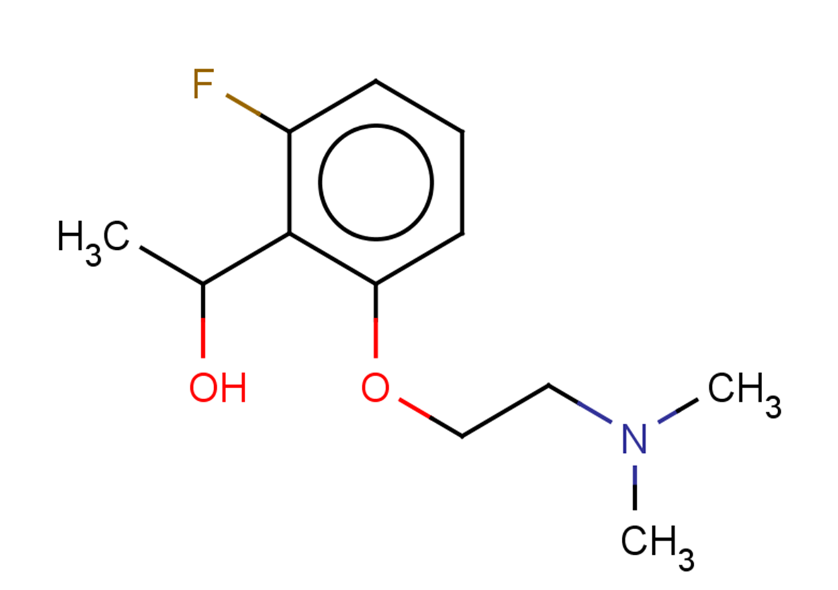 1-{2-[2-(dimethylamino)ethoxy]-6-fluorophenyl}ethan-1-ol