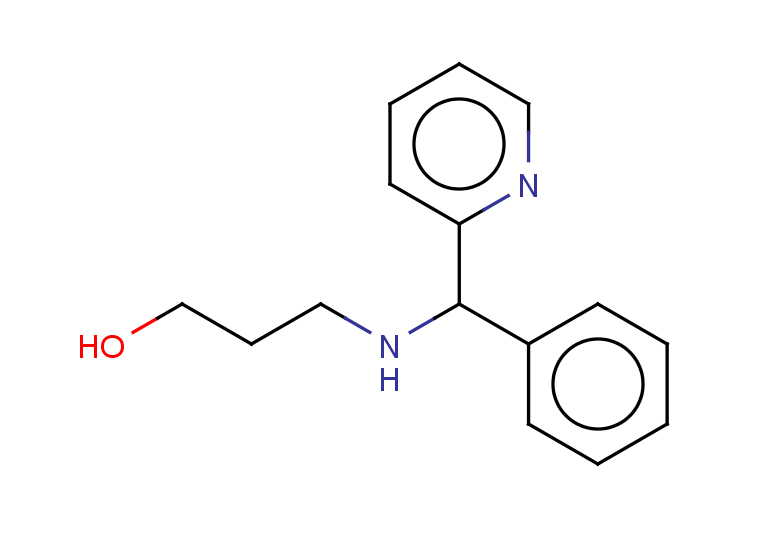 3-{[phenyl(pyridin-2-yl)methyl]amino}propan-1-ol