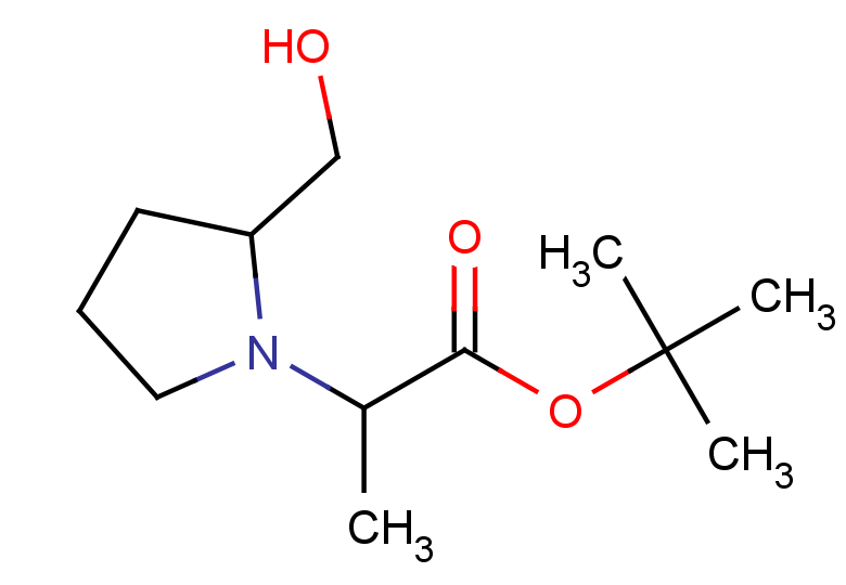 tert-butyl 2-[2-(hydroxymethyl)pyrrolidin-1-yl]propanoate