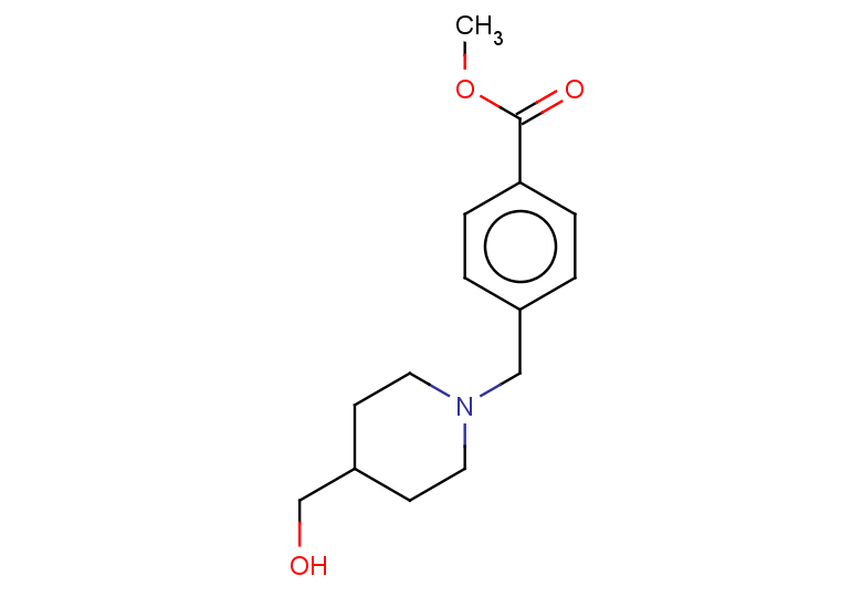 methyl 4-{[4-(hydroxymethyl)piperidin-1-yl]methyl}benzoate
