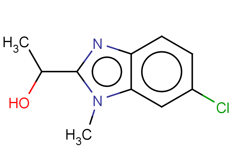 1-(6-chloro-1-methyl-1H-1,3-benzodiazol-2-yl)ethan-1-ol