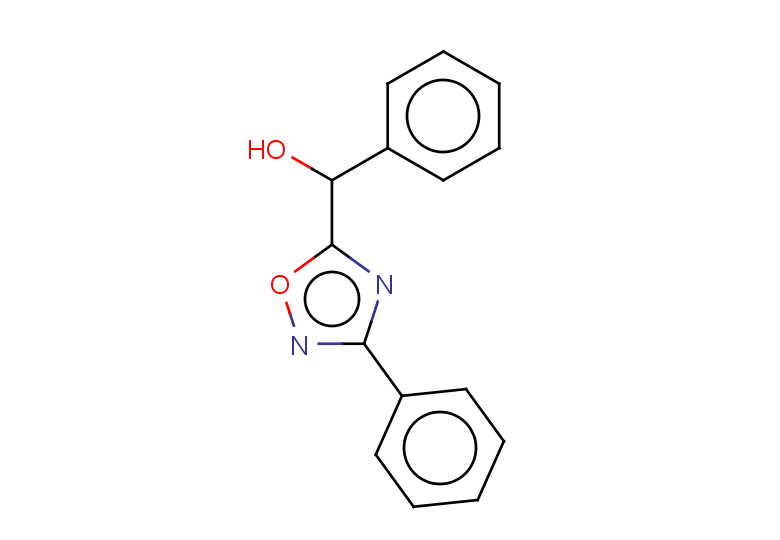 phenyl(3-phenyl-1,2,4-oxadiazol-5-yl)methanol