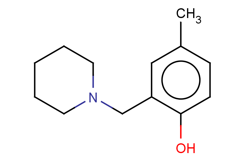 4-methyl-2-(piperidin-1-ylmethyl)phenol