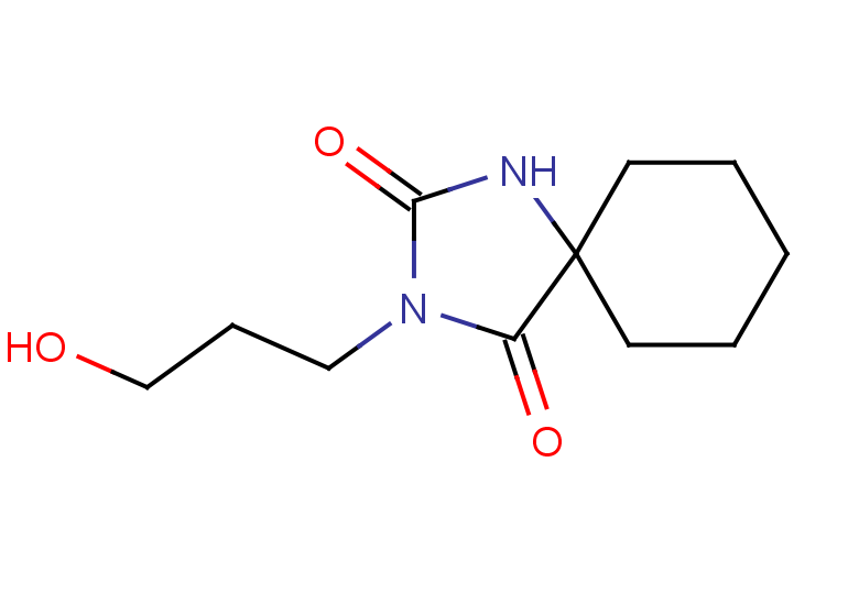 3-(3-hydroxypropyl)-1,3-diazaspiro[4.5]decane-2,4-dione