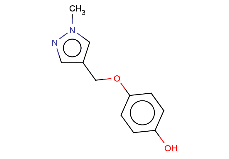4-[(1-methyl-1H-pyrazol-4-yl)methoxy]phenol