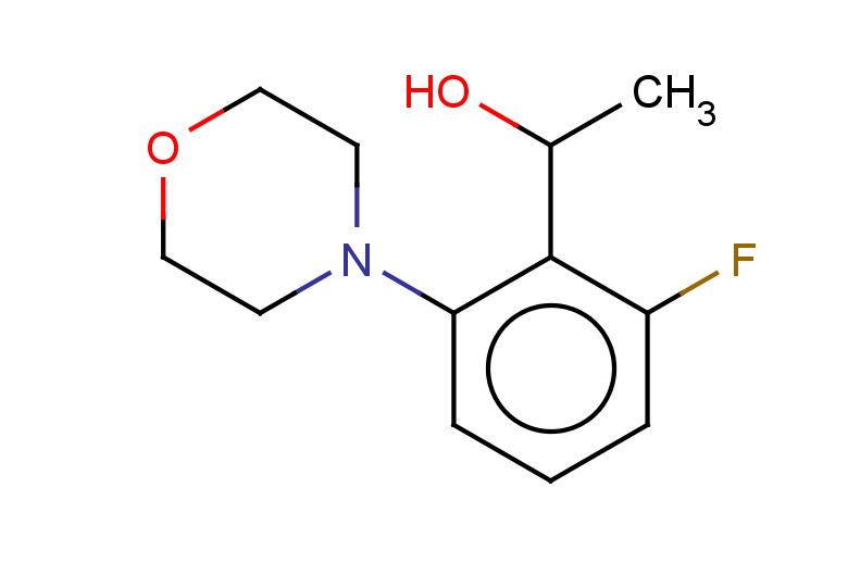 1-[2-fluoro-6-(morpholin-4-yl)phenyl]ethan-1-ol