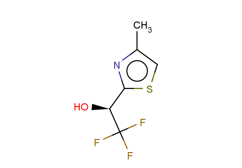 (1R)-2,2,2-trifluoro-1-(4-methyl-1,3-thiazol-2-yl)ethan-1-ol
