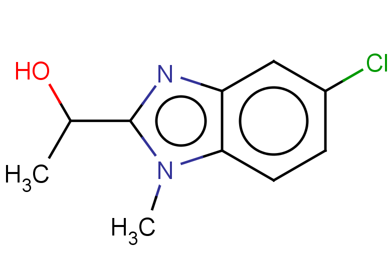 1-(5-chloro-1-methyl-1H-1,3-benzodiazol-2-yl)ethan-1-ol